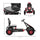 Kids Pedal Go Kart, Outdoor Ride on Toys with Ergonomic Adjustable Seat, Anti-slip Rubber Wheels Suspension System, Safety Hand Brake, Gift for Boys Girls, Ages 5-12 Years, Red
