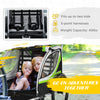 Green 3-in-1 Bike Trailer for Kids, Running Stroller with 2 Seats, Jogging Cart with 5-Point Harness, Storage Units