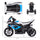 Licensed BMW HP4 Kids Electric Motorcycle Ride-On Toy 3-Wheels 6V Battery Powered Motorbike with Music for Girls Boy 18 - 60 Months, Blue