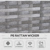 5-Piece Modern Outdoor Wicker Patio Furniture Sets with PE Rattan Resistant to Weather & Quality Build