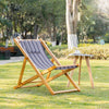 Patio Chaise Lounge Chair, Reclining Lounger, Folding Beach Chair with Adjustable Backrest for Deck, Beach and Poolside, Mixed Color