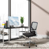 High Back Executive Office Mesh Chair With Folding Backrest Ergonomic Design & Easy Adjustable Height Black