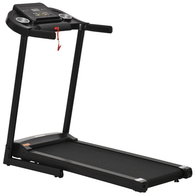 Treadmill Machine Electric Motorised Folding Running Machine 12 Preset Programs w/ LED Display, Phone Holder