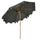 9' Patio Umbrella with Push Button Tilt and Crank, Double Top Ruffled Outdoor Market Table Umbrella with 8 Ribs, for Garden, Deck, Pool, Dark Grey