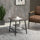 Side Table with 2-Tier Storage, End Table with Metal Frame for Living Room