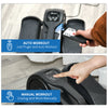 Powered Foot Pedal Exerciser, Seated Under Desk Elliptical Machine, Mini Rehabilitation Bike w/ Adjustable Speed