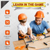 Kids Workbench Tool Workshop w/ Storage Box Electric Drill for 3-6 Year Olds