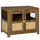 Dog Crate Furniture with Cushion, Dog Kennel End Table with Double Doors, Latch, Indoor Use, for Small and Medium-Sized Dogs, Walnut