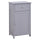 Bathroom Cabinet with Drawer and Shelf, Toilet Vanity Cabinet for Toilet Paper, Towels or Shampoo, Grey