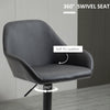 Bar Stools, Bar stools with Backs, Foot Rest, Round Base and Soft PU Leather for Kitchen, Bar, Swivel Bar Stools, Black