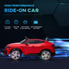 12V Electric Car for Kids w/ Remote Control, Safety Belt, LED Lights, Red