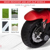 6V Kids Motorcycle Dirt Bike Electric Battery-Powered Ride-On Toy Off-road Street Bike w/ Music Horn Headlights Motorbike for Girls Boy Red
