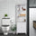Slim Bathroom Storage Cabinet, Freestanding Linen Cabinet with Sliver Handles, Wood-Like Tabletop and Elevated Feet, Bath Room Cabinet, White