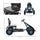 Kids Pedal Go Kart, Outdoor Ride on Toys with Ergonomic Adjustable Seat, Anti-slip Rubber Wheels Suspension System, Safety Hand Brake, Gift for Boys Girls, Ages 5-12 Years, Blue