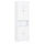 Tall Bathroom Storage Cabinet, Freestanding Linen Tower with Adjustable Shelves and 2 Cupboards with Double Door, Narrow Floor Organizer, White