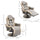 Manual Recliner Armchair PU Leather Lounge Chair w/ Adjustable Leg Rest, 135Â° Reclining Function, 360Â° Swivel, Cup Holder and, Storage Pocket