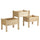73" x 18" x 32" 3 Tier Raised Garden Bed w/ Three Elevated Planter Box, Freestanding Wooden Plant Stand for Vegetables, Herb and Flowers