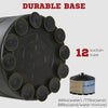Free Standing Speed Bag, Adjustable Boxing Bag with Stand, Reflex Bar, Punching Pad and Suction Cup Base