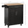 Rolling Kitchen Island Cart on Wheels, Portable Kitchen Island Cart with Magnetic Door Catch