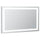 Bathroom Mirror with LED, Dimmable Vanity Mirror with 3 Light Colors, Memory Function Vertical and Horizontal Mount
