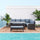 4 Pieces Patio Wicker Sofa Set, Outdoor PE Rattan Modern Furniture Set with Cushions & Dining Table, Bench for Garden, Backyard, Lawn, Grey