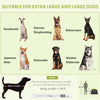 Pop Up Dog Tent for Extra Large and Large Dogs, Portable Pet Camping Tent with Carrying Bag for Beach, Backyard, Home, Green