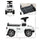 Licensed Jeep Kids Ride on Push Car and Ride Racer, Foot-to-Floor Ride on Sliding Car Pushing Cart with Horn Engine Sound, Under Seat Storage, White