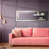 59" x 20" Modern Full Length Mirror, Wall Mirror for Living Room, Bedroom, Silver/Grey