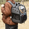 Pet Carrier Backpack with Window Adjustable Shoulder Strap for Cats & Dogs 15"L x 9.5"W x 15"H
