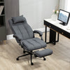 Desk Chair Ergonomic Office Chair Reclining Home Office Chair Executive Adjustable Roller Swivel Chair Dark Grey