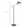 Floor Lamps for Living Room, Industrial Standing Lamp with Balance Arm, Adjustable Head, 31.5"x11.75"x65", Black