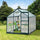 6'x8'x7'H Walk-In Garden Greenhouse Aluminum Frame polycarbonate