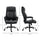 Ergonomic Massage Office Chair, High Back Executive Desk Chair with 6-Point Vibration, Adjustable Height and Rocking Function, Black