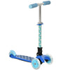 Kid's Adjustable Kick Scooter w/ Foldable 3 Wheel Design & Flashing LED Lights