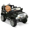 Ride On Car Toy Off Road Truck, Dual 12V Electric Battery Powered with Remote Control Lights MP3 LCD Power Indicator and MP3