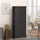Freestanding Modern 4 Door Kitchen Pantry, Storage Cabinet Organizer with 6-Tier Shelves, and 4 Adjustable Shelves, Black