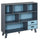 3-Tier Modern Bookcase Chest Open Shelves Cabinet Floor Standing Home Office Storage Furniture Shelving with Drawers