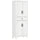 67" 4-Door Pantry Cabinets, Kitchen Storage Cabinet with Drawer and Adjustable Shelves, White