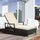 Patio Wicker Single Sun Lounger, Dual PE Rattan Weave Outdoor Reclining Chair Furniture, 4-Level Adjustable Backrest w/ Removeable & Washable