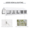 20' x 32'  Outdoor Carport Canopy White Party Tent with Sidewalls