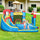 6-in-1 Inflatable Water Slide Bounce House, Kids Castle Bounce House Includes Slide, Trampoline, Pool, Water Gun, Climbing Wall, Throwing Wall with Carry Bag, Repair Patches