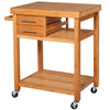 Kitchen Cart, Rolling Kitchen Island Cart with Wheels and Drawers, Kitchen Utility Cart for Dining Room, Kitchen