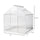 6' x 6' Portable Walk-In Greenhouse Outdoor Plant Gardening Green House Canopy w/ Sliding Door Adjustable Window Silver