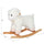 Kids Playtime Plush Rocking Sheep Lamb Toy Ride on Rocker