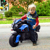 Kids 6V Electric Pedal Motorcycle Ride-On Toy Battery 18 - 48 months Blue
