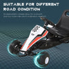 Outdoor Children Playing Pedal Kart Toy w/ Gear Adjustments & Comfort Seat Race