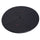 5' x 2" Round Folding Portable Pole Dance Crash Mat - Black