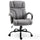 500lbs Big and Tall Office Chair with Wide Seat, Ergonomic Executive Computer Chair with Swivel Wheels and Linen Finish Light Grey