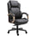 Rolling Chair Executive High Back Ergonomic Swivel Computer Chair, Adjustable Tilt Angle, Thick Padding Diamond Leather