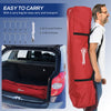8 Person Waterproof Portable Pop-Up Ice Fishing Shelter with 2 Doors